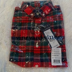 Vineyard vines boys size 5 button down